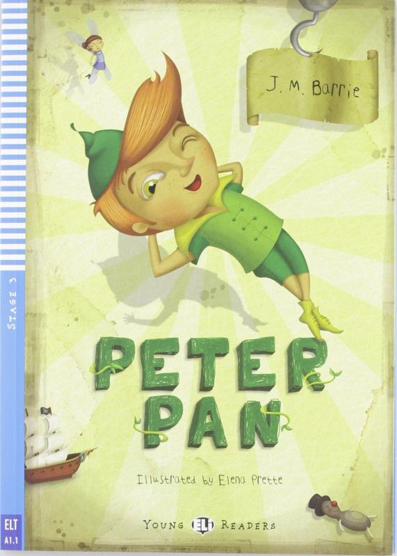 Peter Pan. CD A1.1 Stage 3 young readers.