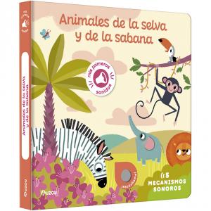 Mi primer libro de imágenes para escuchar: Animales de la jungla y la sabana