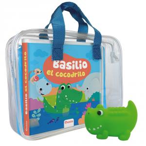 Libro de baño: Basilio el cocodrilo