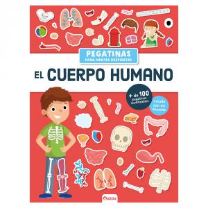 Pegatinas para mentes despiertas. El cuerpo humano