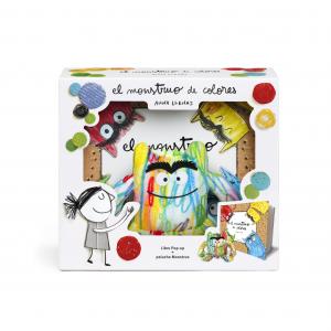 El Monstruo de Colores. Libro Pop-up   peluche Monstruo