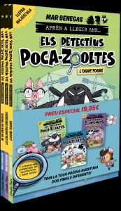 Pack Aprèn a llegir amb... Els detectius Poca-zooltes!  7,8 i 9: En lletra MAJÚS