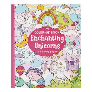 Cuaderno para colorear Enchanting Unicorns