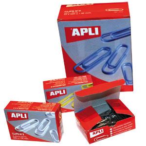 Clips labiados número 1:5 (10 cajas de 100 uds) Apli