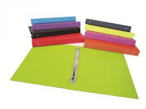 Archivador de plástico tamaño folio con 4 anillas