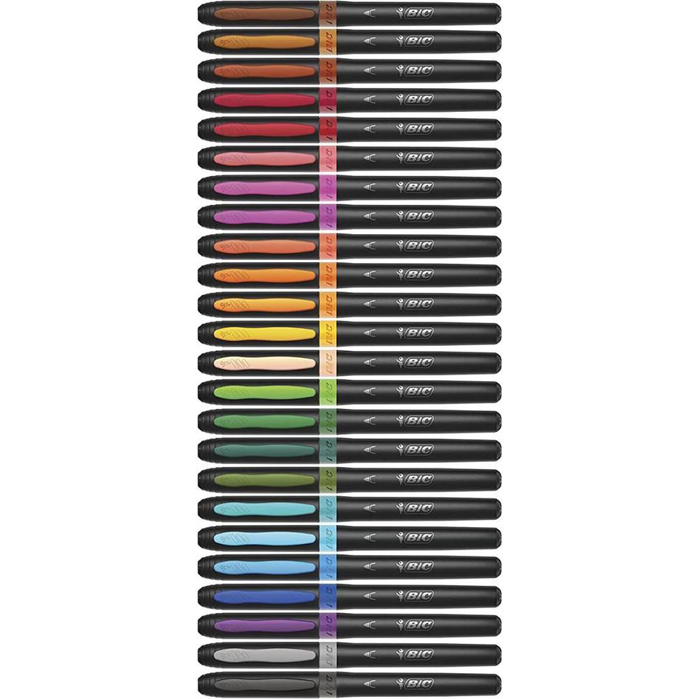 Rotulador Bic intensity blíster 24 colores