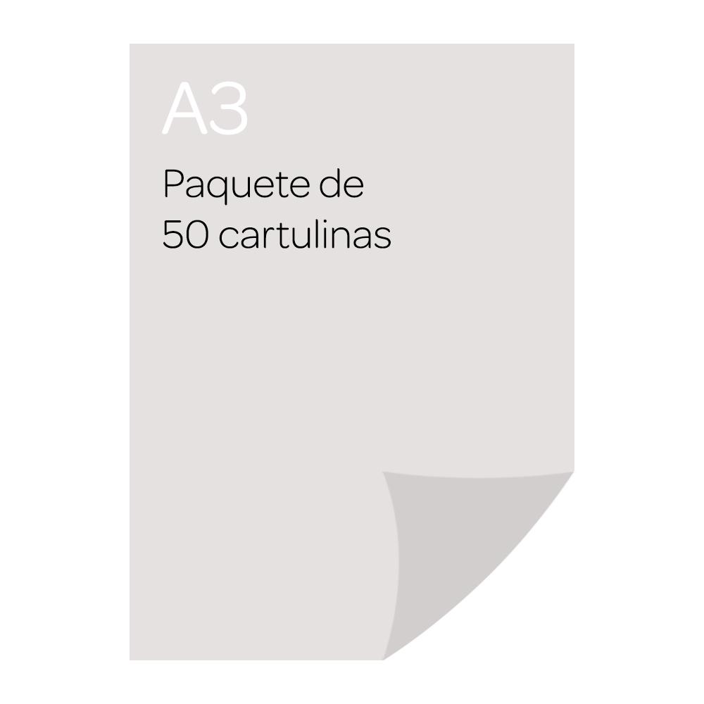 Cartulina A3 50 unidades Blanco, Canson Guarro. :: Canson