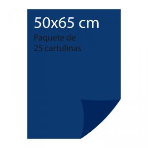 Cartulina pliego 25 unidades Azul ultramar, Canson Guarro