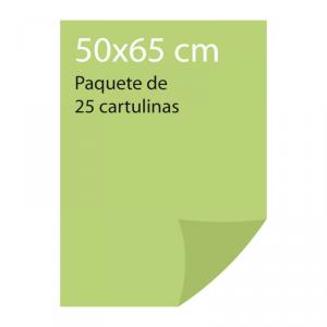 Cartulina pliego 25 unidades Verde manzana, Canson Guarro