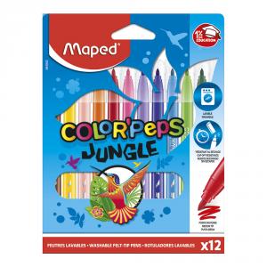 Rotulador Jungle Color Peps 12 colores