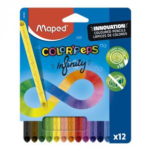 Cera 12 colores Infinity Colorpeps Maped