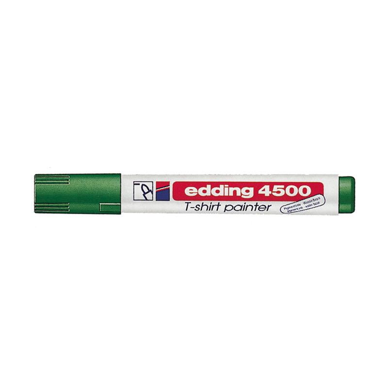 Rotulador Edding 4500 para tela verde