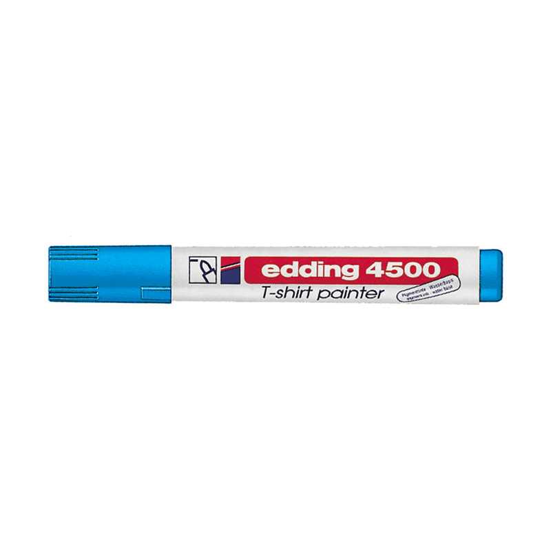 Rotulador Edding para tela azul claro