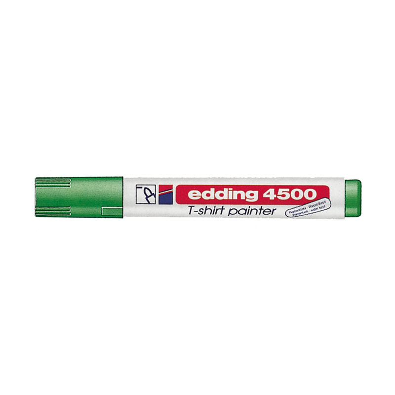 Rotulador Edding 4500 para tela verde claro
