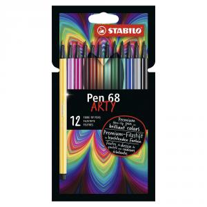 Stabilo Pen 68 Arty 12 colores