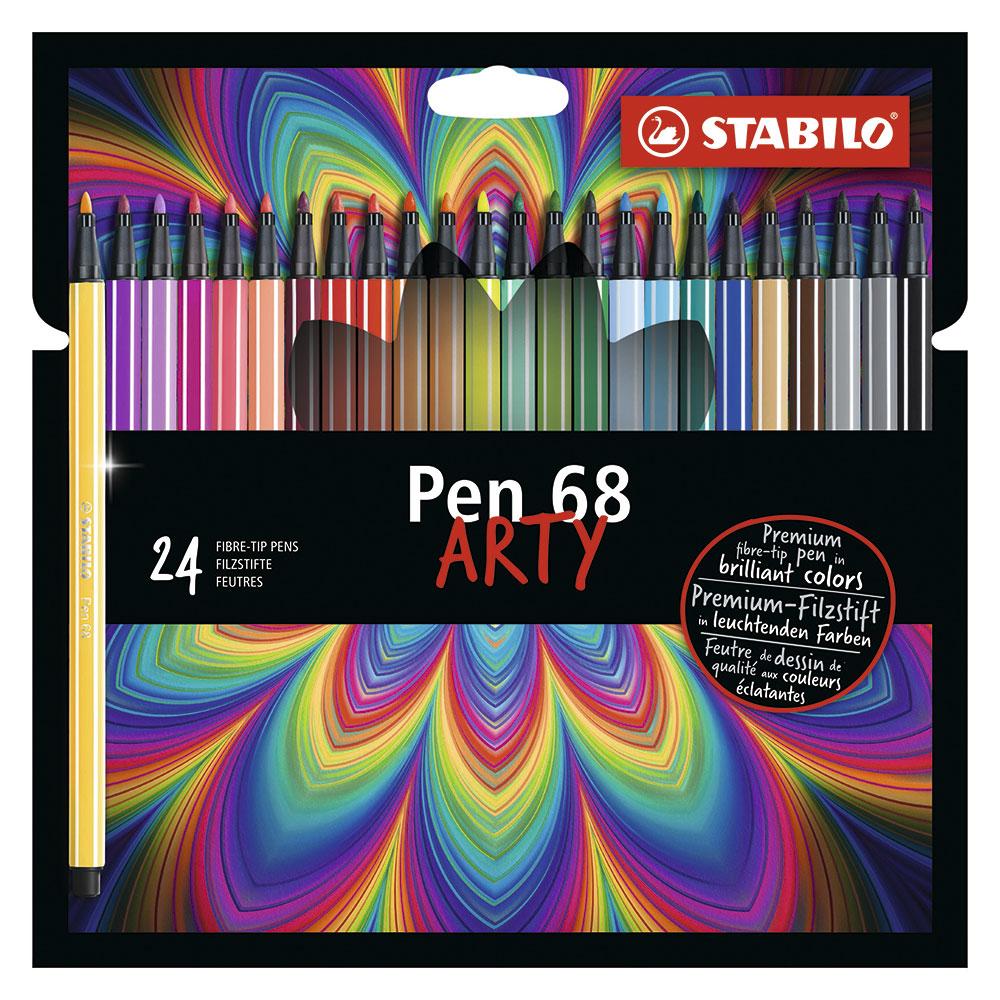 Stabilo Pen 68 Arty 24 colores