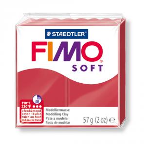 Pasta Fimo Soft Carmín 56gr