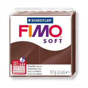 Pasta Fimo Soft Marrón 56gr.