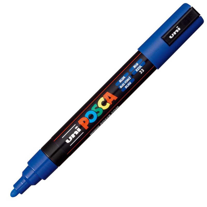 Rotulador Posca 1,8 a 2,5 mm azul. Uniball :: Uniball :: Papelería :: Dideco