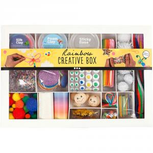 Rainbow creative box manualidades