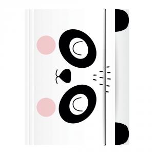 Carpeta A4 3 solapas tacto suave BEBE Friends con goma oso, gato, panda surtidos