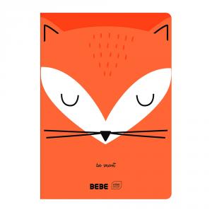 Cuaderno A5 cuadrícula 5x5 animalitos BEBE Interdruk modelo surtido