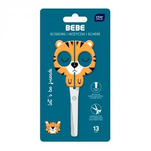 Tijeras 13cm tigre BEBE Friends