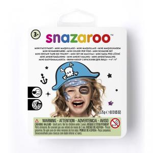 Mini kit maquillaje pirata azul