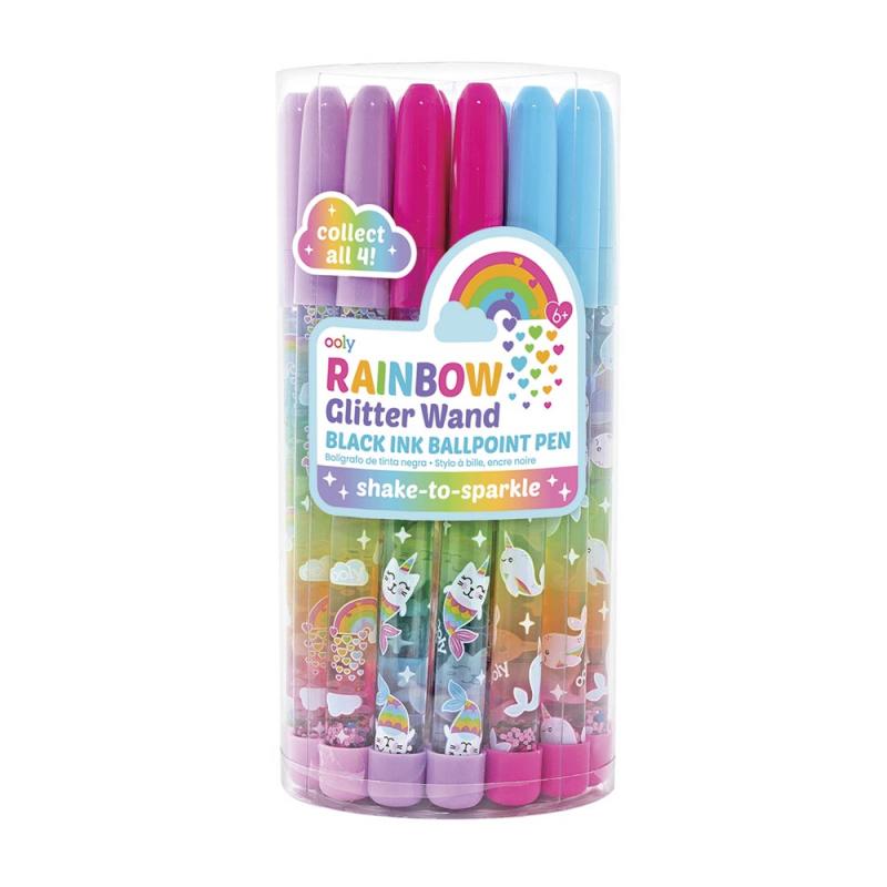 Bolígrafo Rainbow Glitter