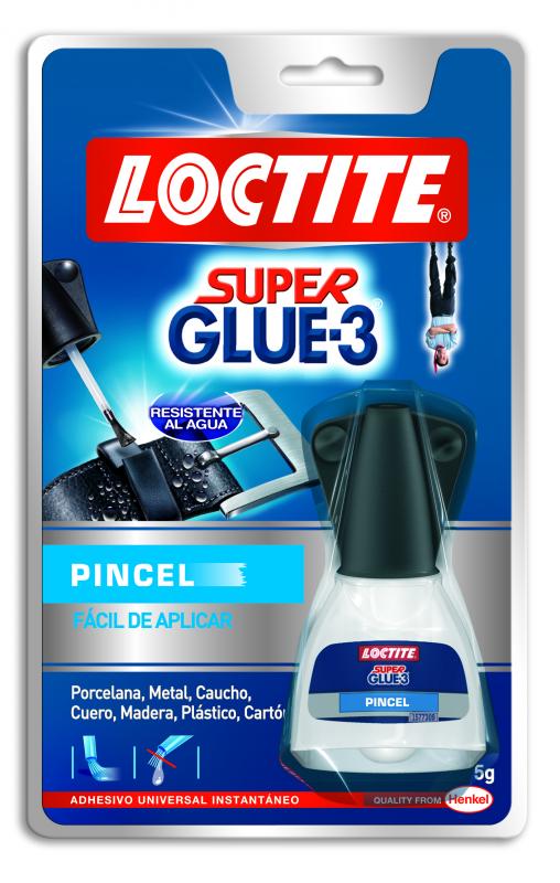 Pegamento Super Glue 5 gramos. Pincel :: Loctite :: Papelería :: Dideco
