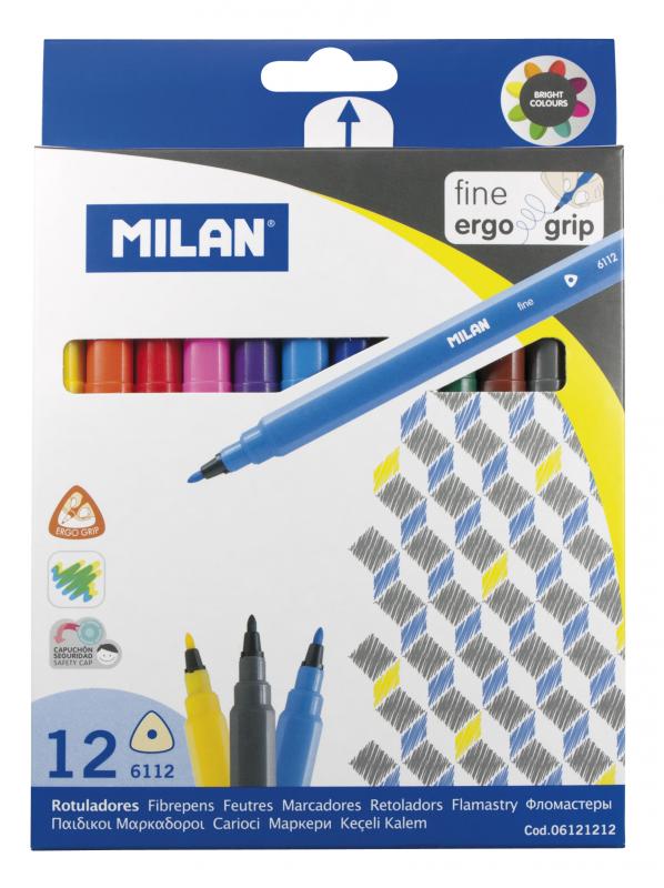 Lápices de color triangulares Maxi Milan :: Milan :: Papelería