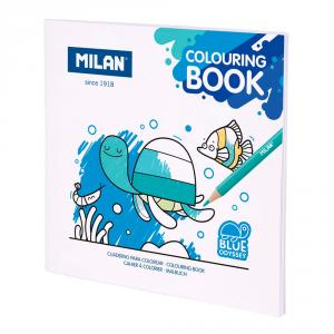 Cuaderno para colorear Blue Odyssey Milan