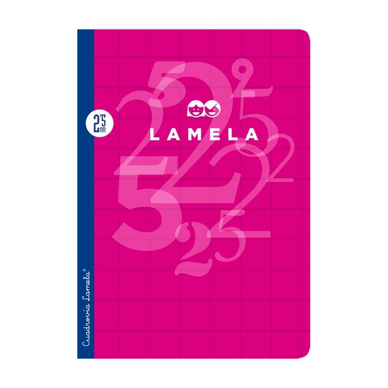 Cuaderno Cuadrovía Lamela folio 2,5mm 50h