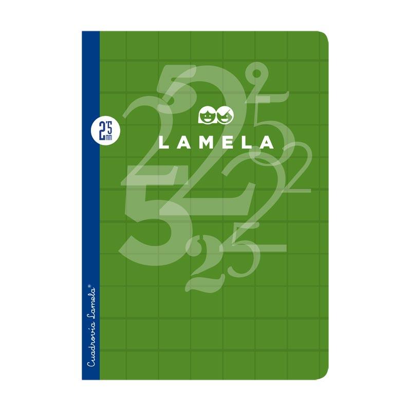 Cuaderno Cuadrovía Lamela folio 2,5mm 50h
