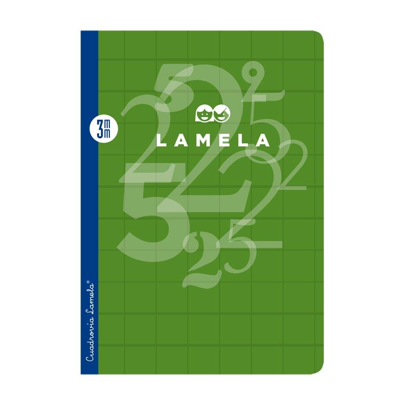 Cuaderno Cuadrovía Lamela folio 3mm 50h