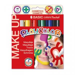 Maquillaje Playcolor Pocket 6 colores Basic