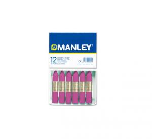 Cera Manley color lila 12 unidades