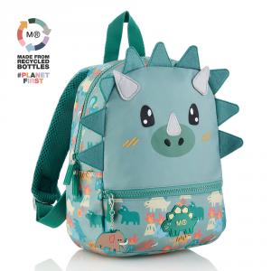 Mochila mini Dino Roar reciclada 21x10x28cm