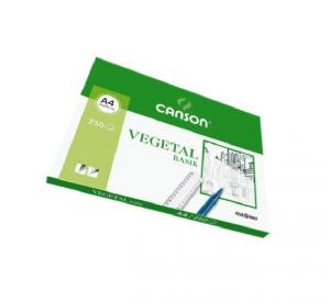 Papel vegetal Canson. Paquete A4 250 hojas