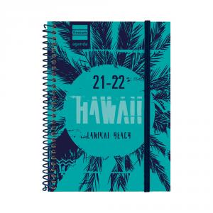Agenda espiral secundaria octavo semana vista Hawaii 2021/2022