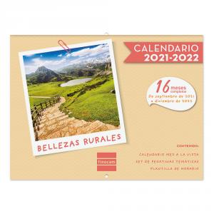 Calendario pared bellezas rurales 2021/2022