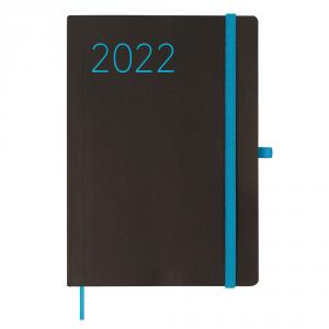 Agenda flexi lisa FA5 negro día página 2022