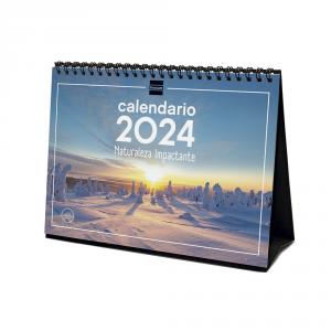 Calendario sobremesa 2024 naturaleza