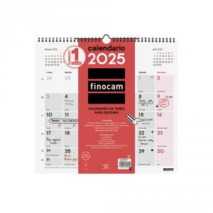 Calendario pared escribir L 2025