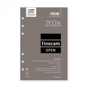 Recambio agenda R598 anual 2026 500 día página
