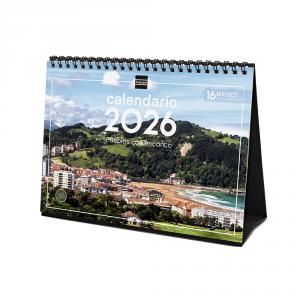 Calendario sobremesa 2026 pueblos con encanto
