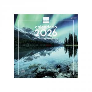 Calendario pared 30x30 2026 naturaleza