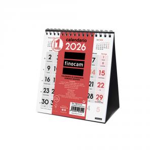 Calendario sobremesa 2026 números grandes XS