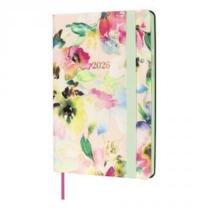 Agenda Joy F4 Bloom 2026 semana vista horizontal