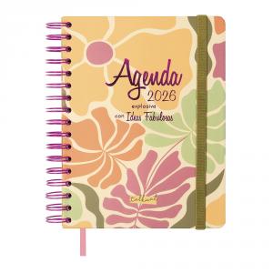 Agenda espiral Talkual cuarto ideas 2026 día página